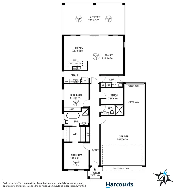 Floorplan of Homely house listing, 189 Excelsior Parade, Hindmarsh Island SA 5214