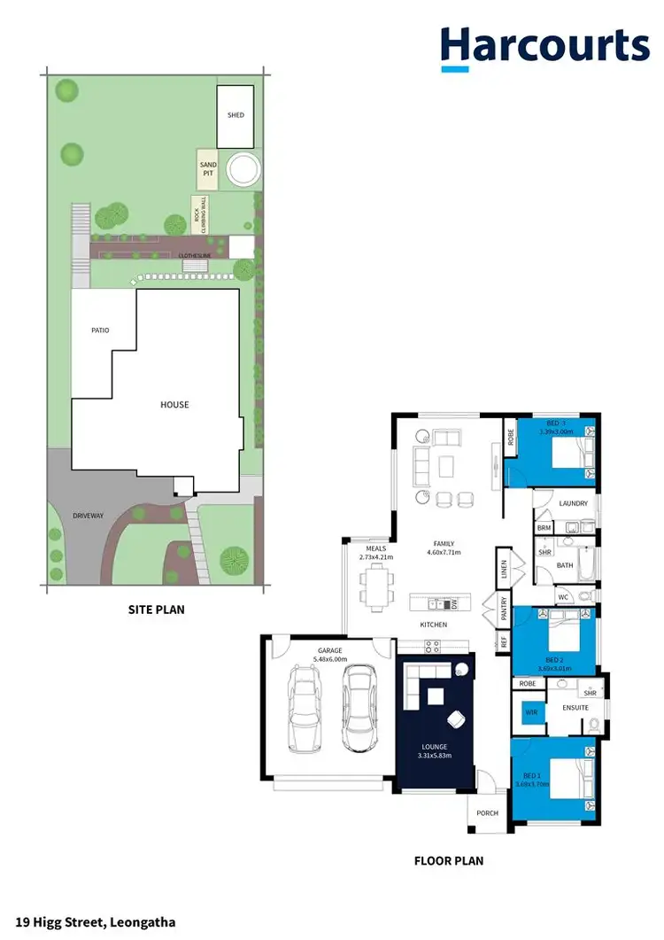 Floorplan of Homely house listing, 19 Higg Street, Leongatha VIC 3953