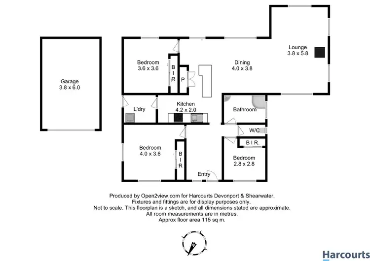 Floorplan of Homely house listing, 140 Main Street, Sheffield TAS 7306