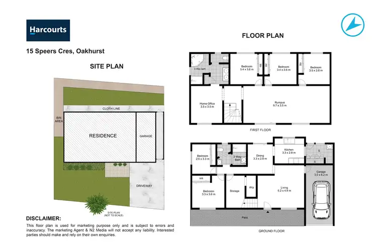 Floorplan of Homely house listing, 15 Speers Crescent, Oakhurst NSW 2761