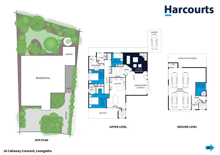 Floorplan of Homely house listing, 16 Callaway Crescent, Leongatha VIC 3953