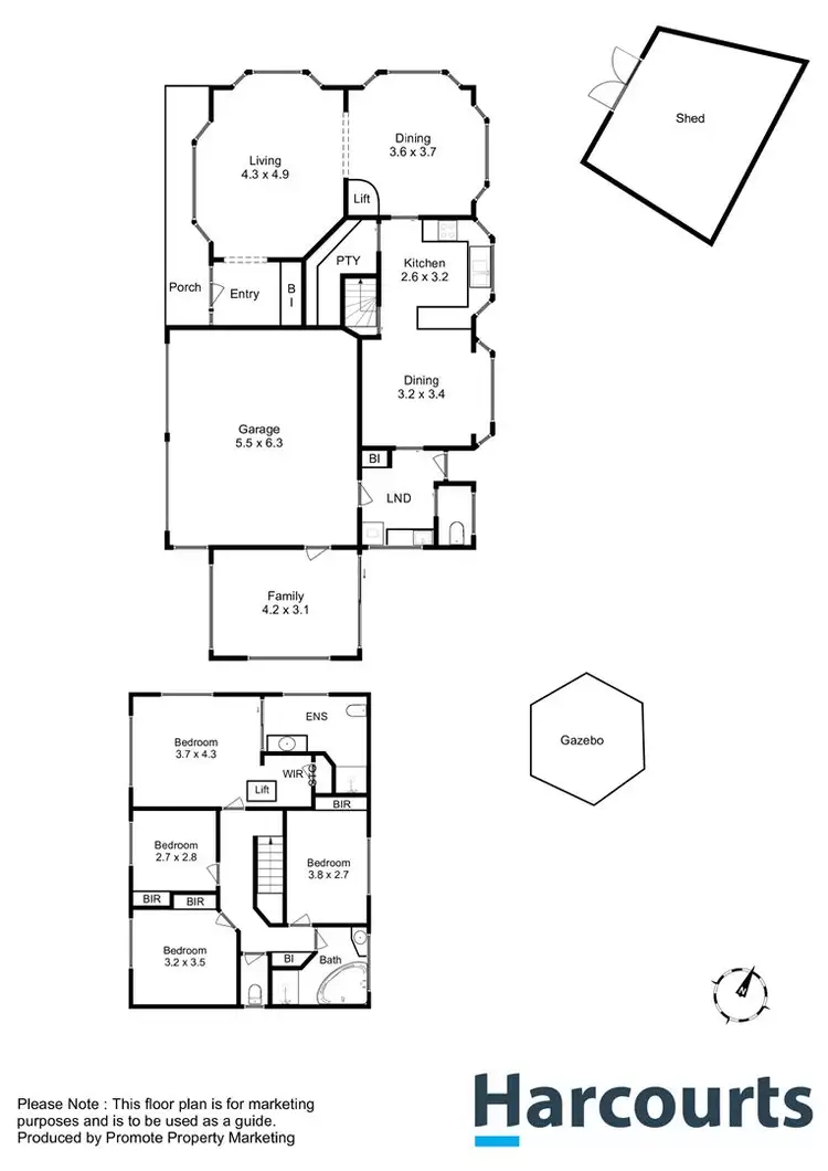 Floorplan of Homely house listing, 510 Oceana Drive, Howrah TAS 7018