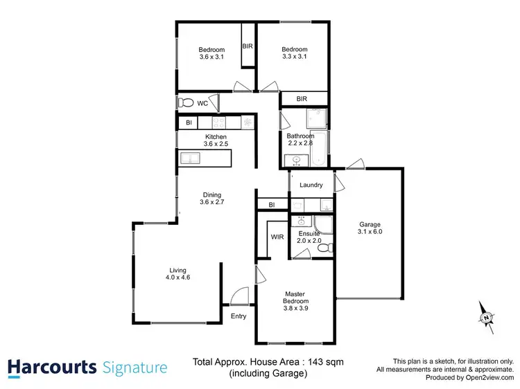 Floorplan of Homely house listing, 240 Carlton River Road, Carlton TAS 7173