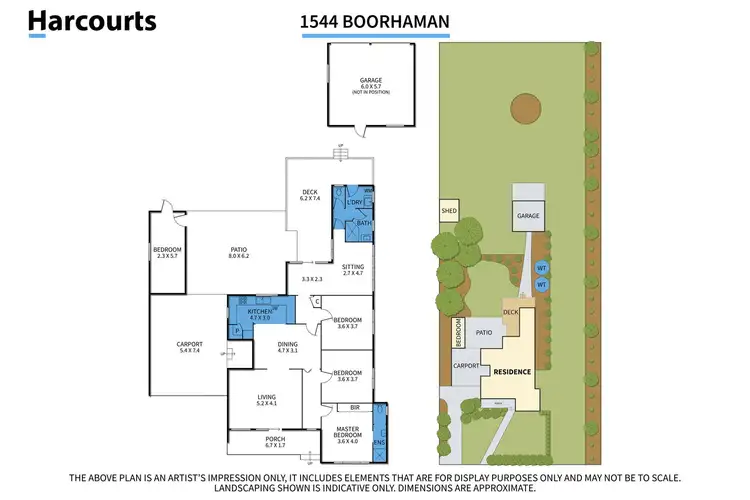Floorplan of Homely house listing, 1544 Boorhaman Road, Boorhaman VIC 3678