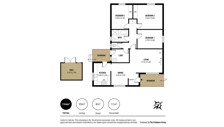 Floorplan of Homely house listing, 9 Isabella Road, Morphett Vale SA 5162