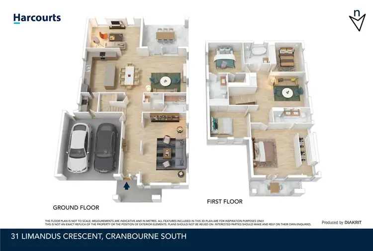 Floorplan of Homely house listing, 31 Limandus Crescent, Cranbourne South VIC 3977