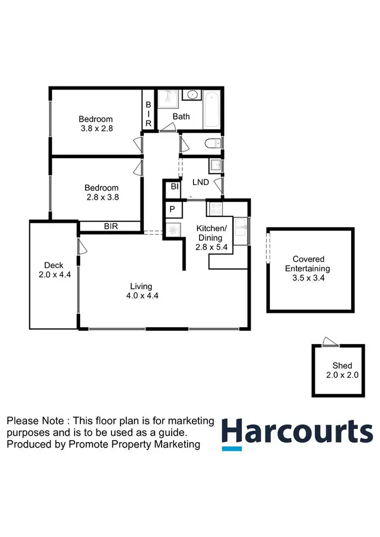 Floorplan of Homely house listing, 1/37 Andrew Street, Brighton TAS 7030