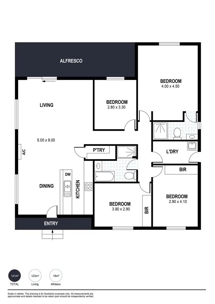 Floorplan of Homely house listing, 9 Fifth Avenue, Chiton SA 5211