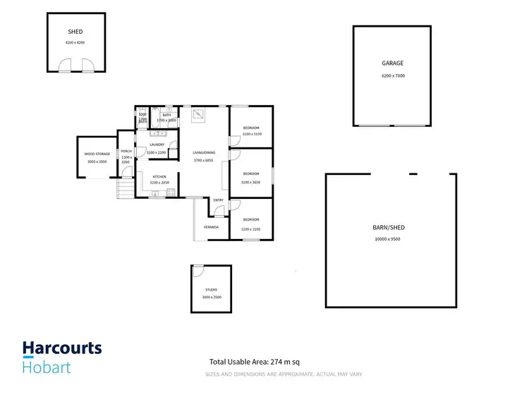 Floorplan of Homely house listing, 8613 Lyell Highway, Ouse TAS 7140