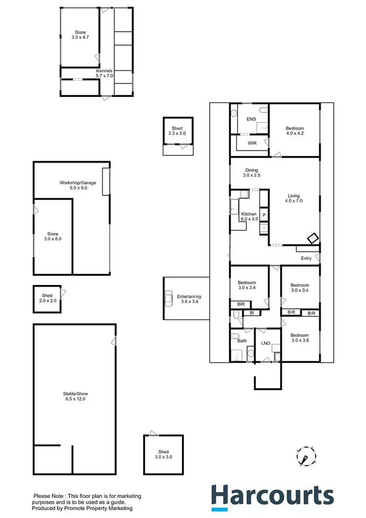 Floorplan of Homely house listing, 37 Goodford Lane, Orielton TAS 7172