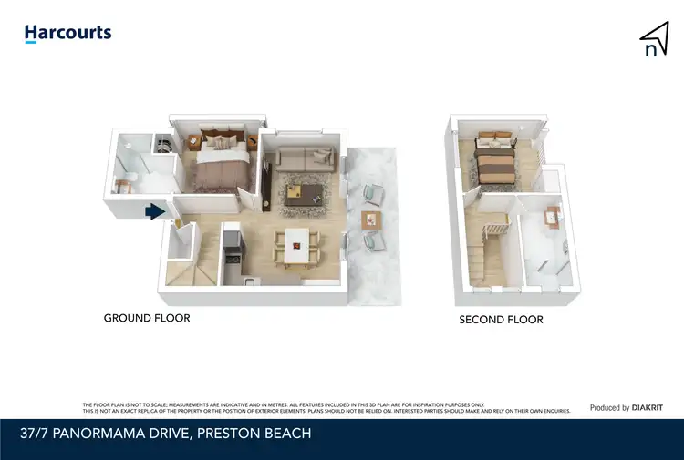 Floorplan of Homely unit listing, 37/7 Panorama Drive, Preston Beach WA 6215
