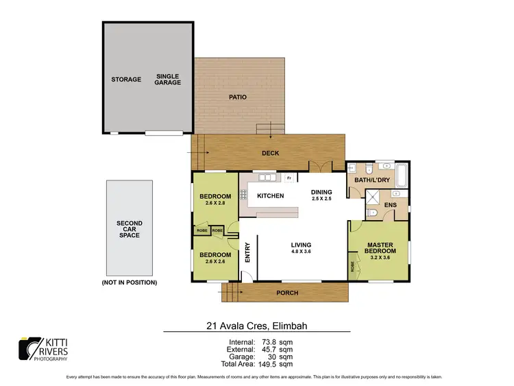 Floorplan of Homely house listing, 21 Avala Crescent, Elimbah QLD 4516
