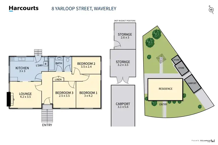 Floorplan of Homely house listing, 8 Yarloop Street, Waverley TAS 7250