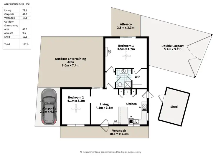 Floorplan of Homely house listing, 1 Sextant Avenue, Seaford SA 5169