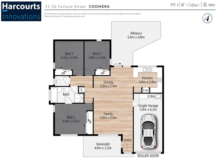 Floorplan of Homely house listing, 11/26 Fortune Street, Coomera QLD 4209