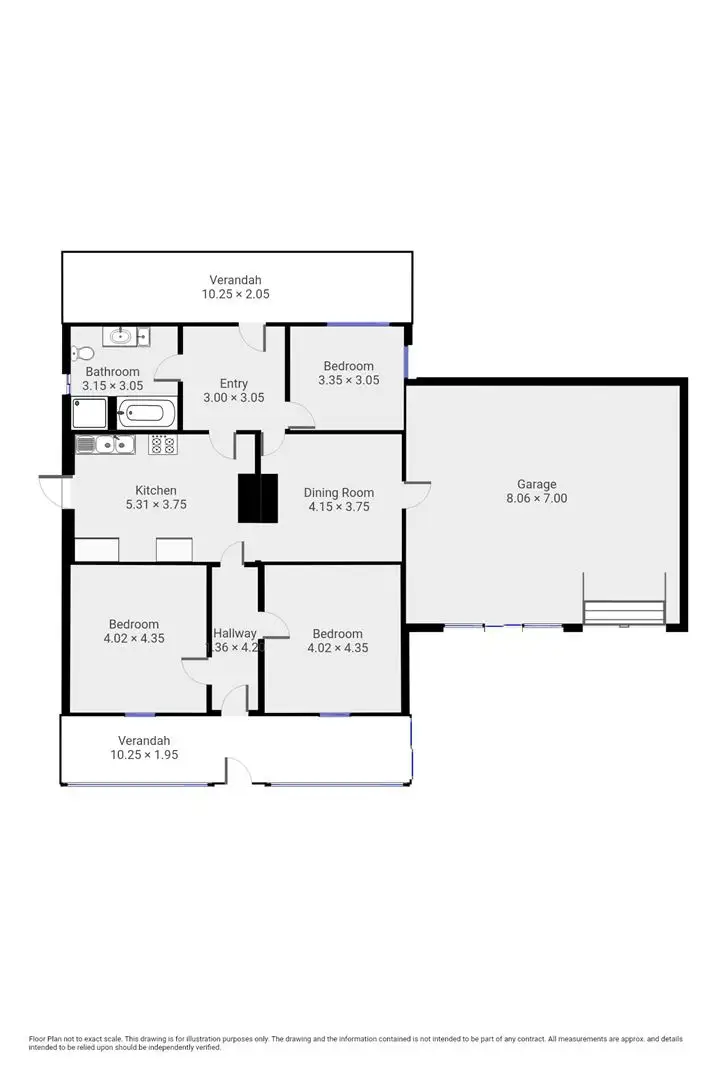 Floorplan of Homely house listing, 74 Railway Terrace, Peterborough SA 5422