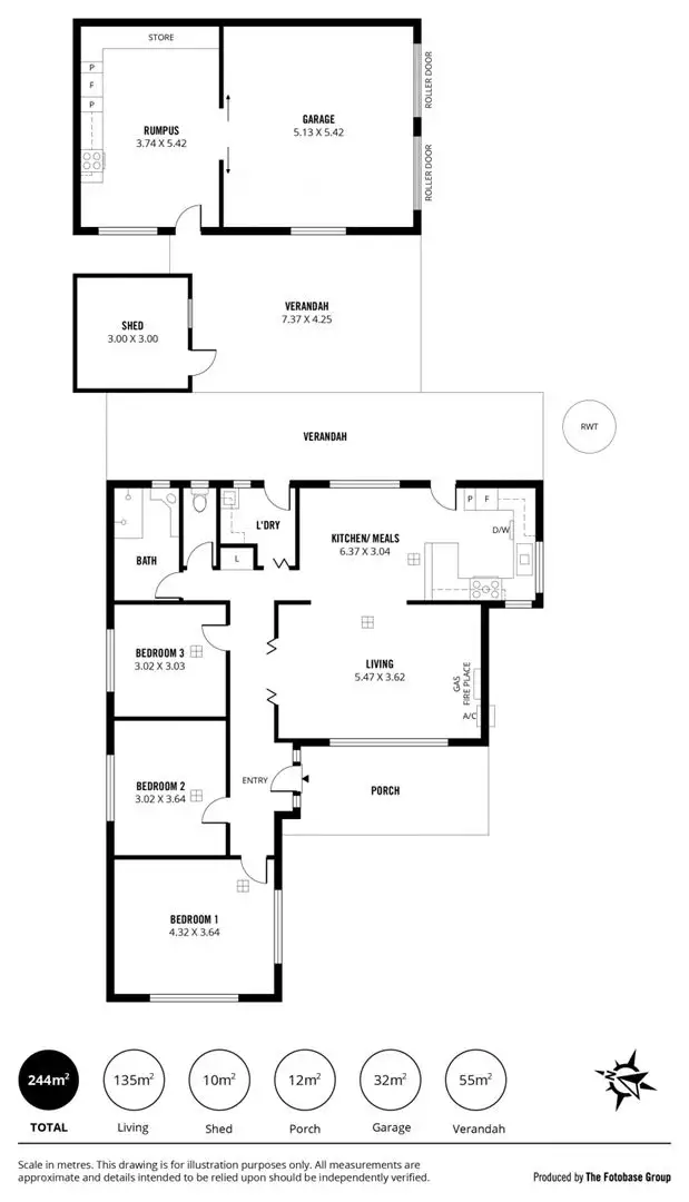 Floorplan of Homely house listing, 110 O.G Road, Klemzig SA 5087