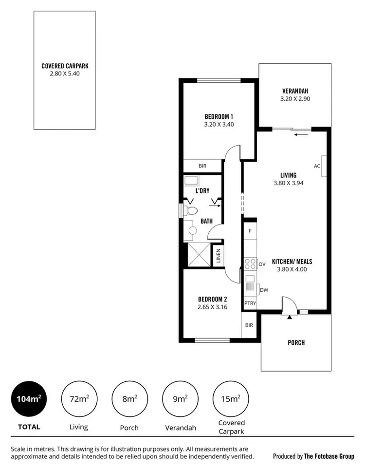 Floorplan of Homely unit listing, 9 Angle Road, Angle Park SA 5010