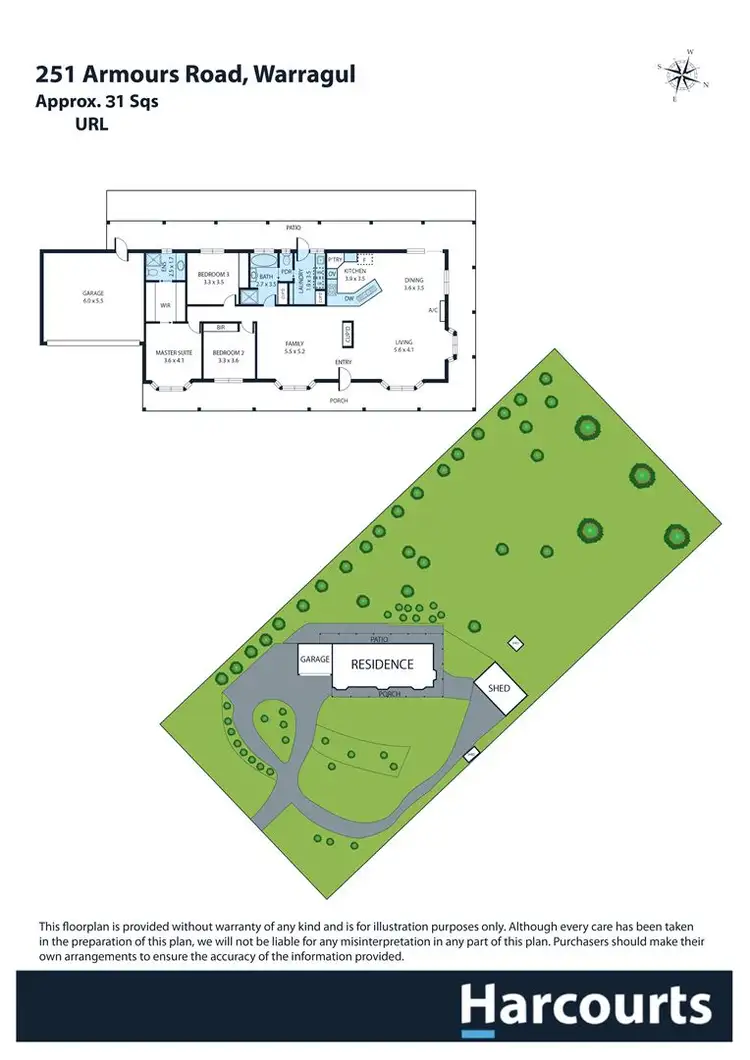 Floorplan of Homely house listing, 251 Armours Road, Warragul VIC 3820