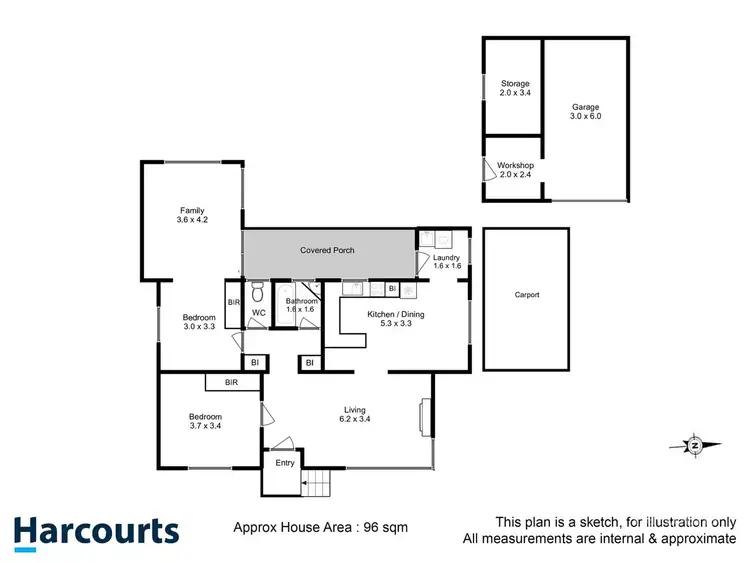 Floorplan of Homely house listing, 178 Flagstaff Gully Road, Lindisfarne TAS 7015