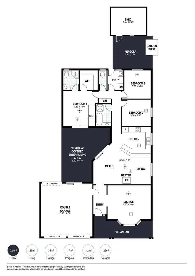 Floorplan of Homely house listing, 4c Chrystal Street, Goolwa SA 5214