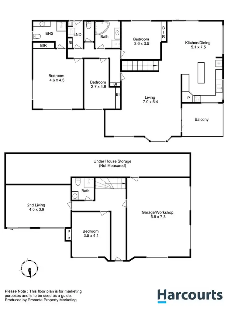 Floorplan of Homely house listing, 4 Cleland Court, West Moonah TAS 7009