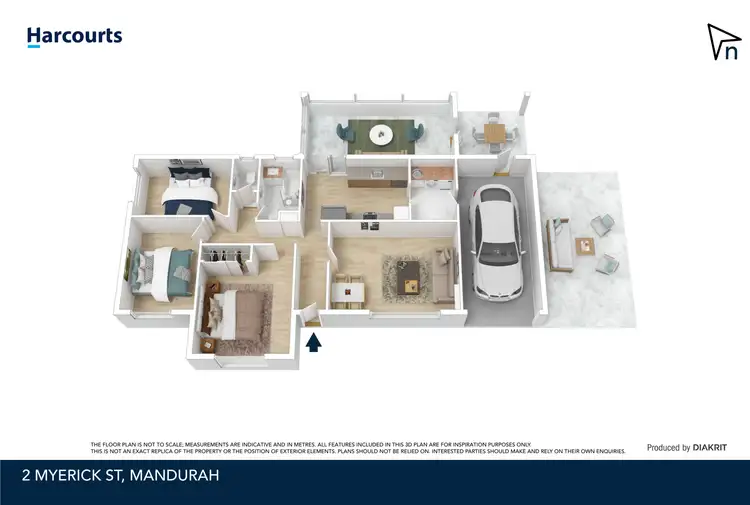 Floorplan of Homely house listing, 2 Myerick St, Mandurah WA 6210