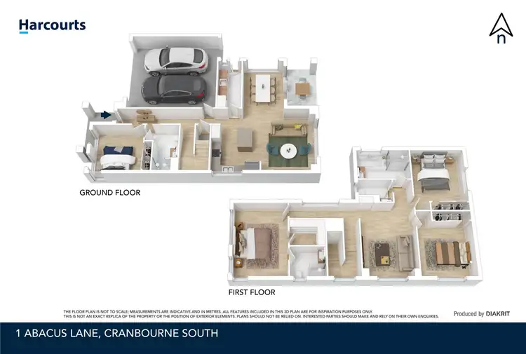 Floorplan of Homely house listing, 1 Abacus Lane, Cranbourne South VIC 3977