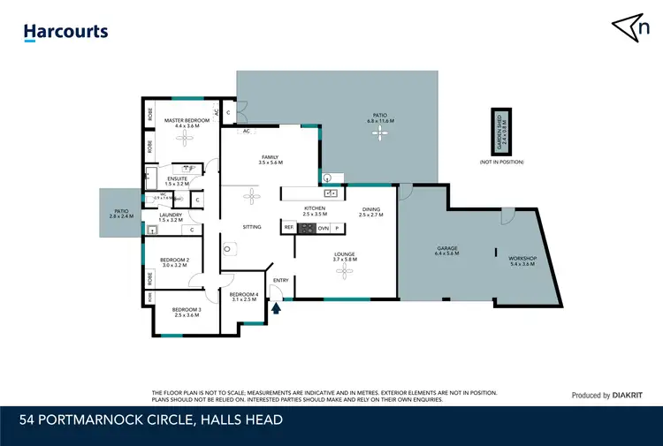 Floorplan of Homely house listing, 10/150 Portmarnock Circle, Halls Head WA 6210