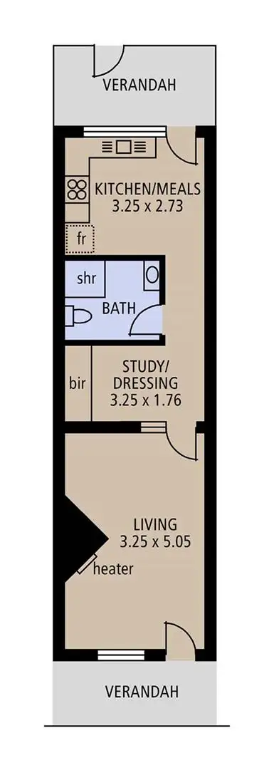 Floorplan of Homely unit listing, 5, 15 Druids Avenue, Mount Barker SA 5251