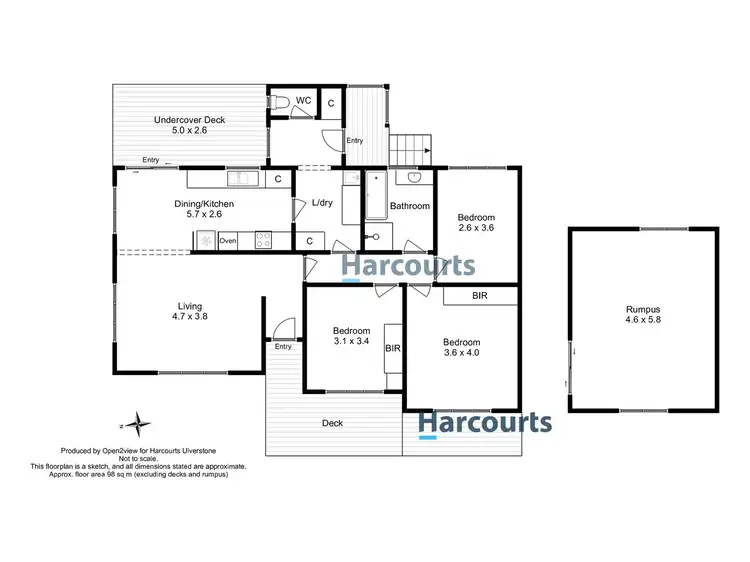 Floorplan of Homely house listing, 17 Dial Road, Penguin TAS 7316
