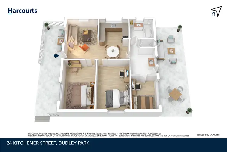 Floorplan of Homely house listing, 24 Kitchener Street, Dudley Park WA 6210