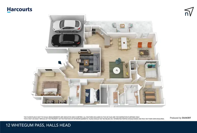 Floorplan of Homely house listing, 12 Whitegum Pass, Halls Head WA 6210