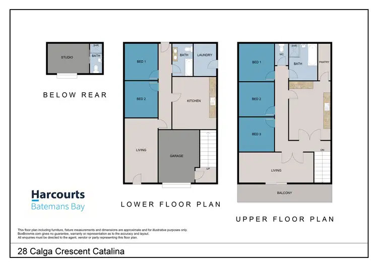 Floorplan of Homely house listing, 28 Calga Crescent, Catalina NSW 2536
