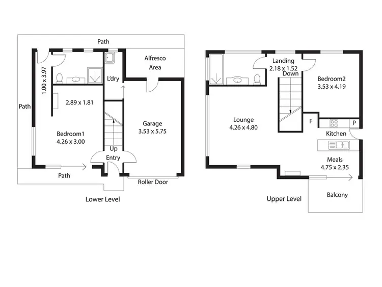 Floorplan of Homely townhouse listing, 7/3 Fifteenth Street, Gawler South SA 5118