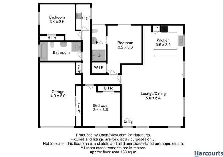 Floorplan of Homely unit listing, 1/63 Dana Drive, Devonport TAS 7310