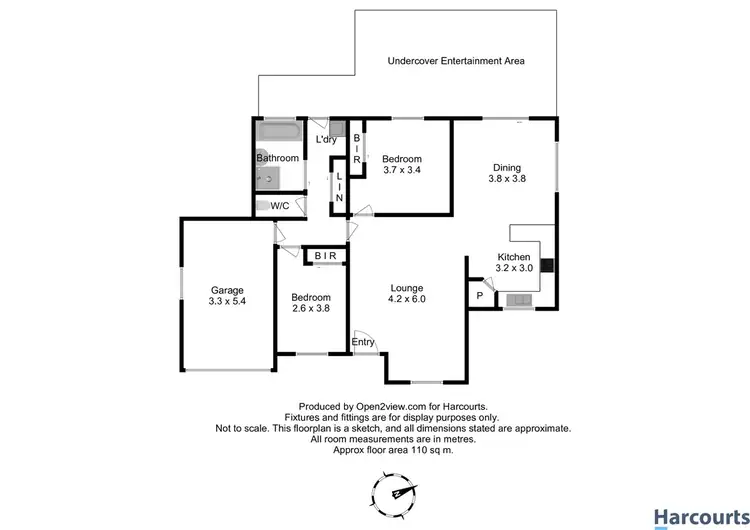 Floorplan of Homely unit listing, 1/25 Jiloa way, Don TAS 7310