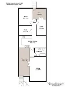 Floorplan of Homely house listing, 158 Macrossan Avenue, Norman Park QLD