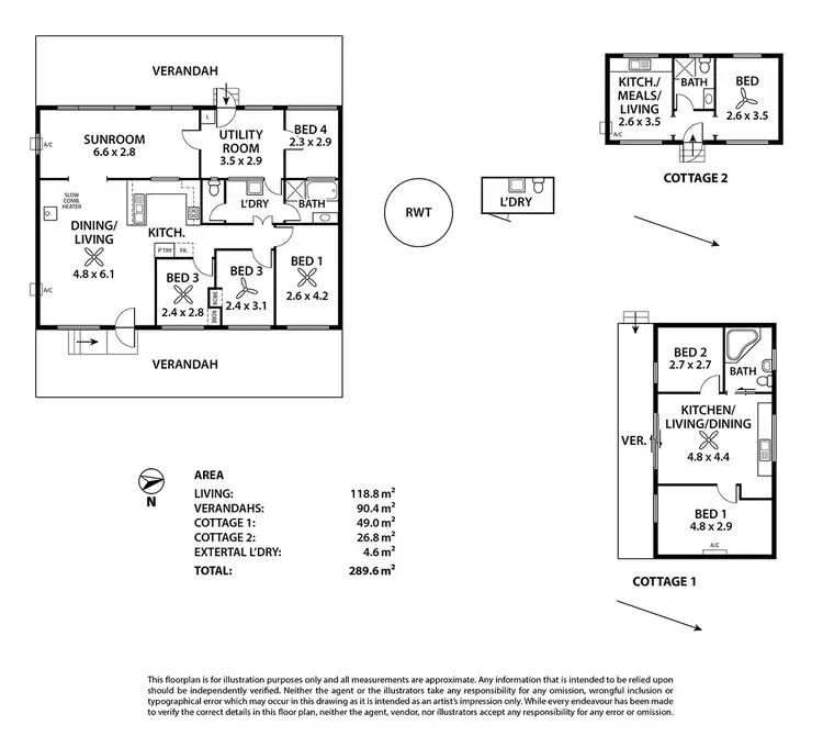 Floorplan of Homely rural property listing, 380 Blackett Road, Tailem Bend SA 5260