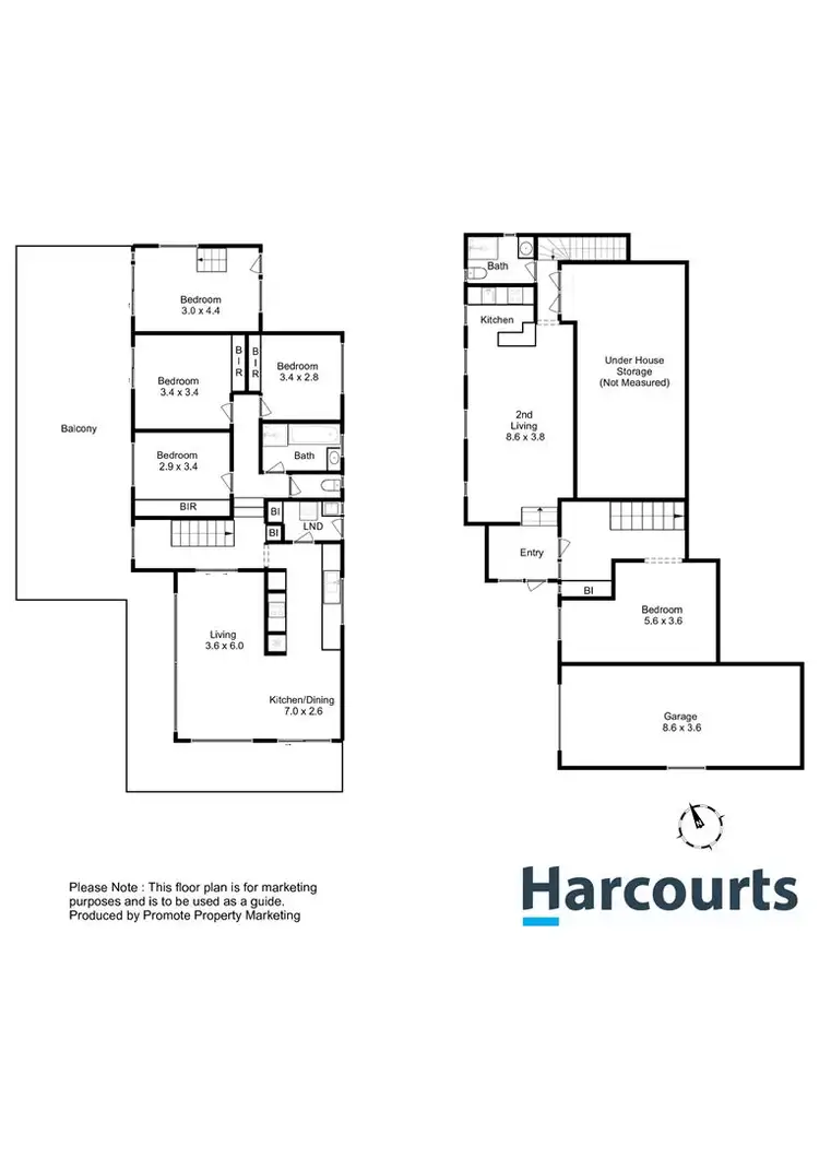Floorplan of Homely house listing, 18 Balamara Street, Bellerive TAS 7018