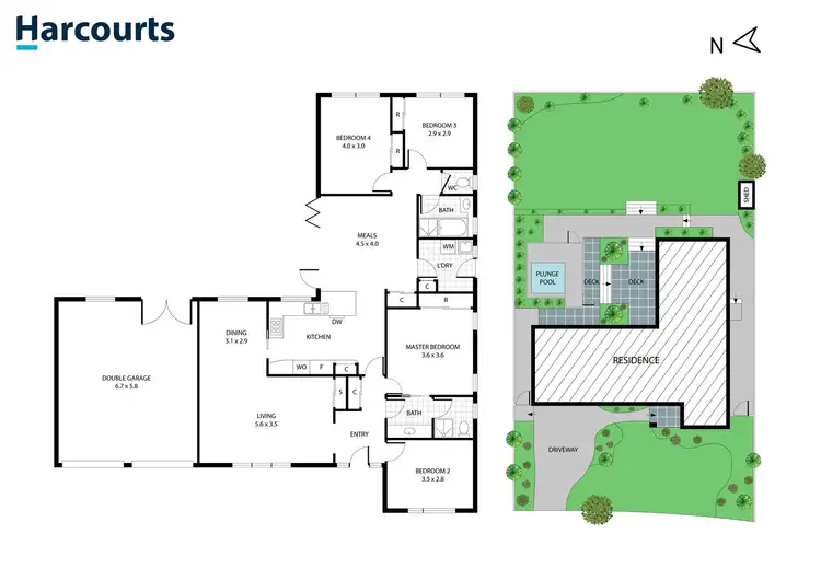 Floorplan of Homely house listing, 21 Overland Drive, Vermont South VIC 3133