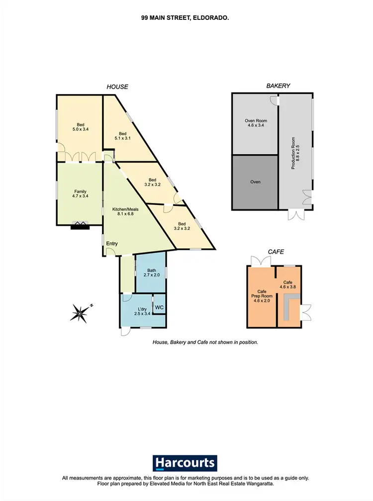 Floorplan of Homely house listing, 99 Main Street, Eldorado VIC 3746