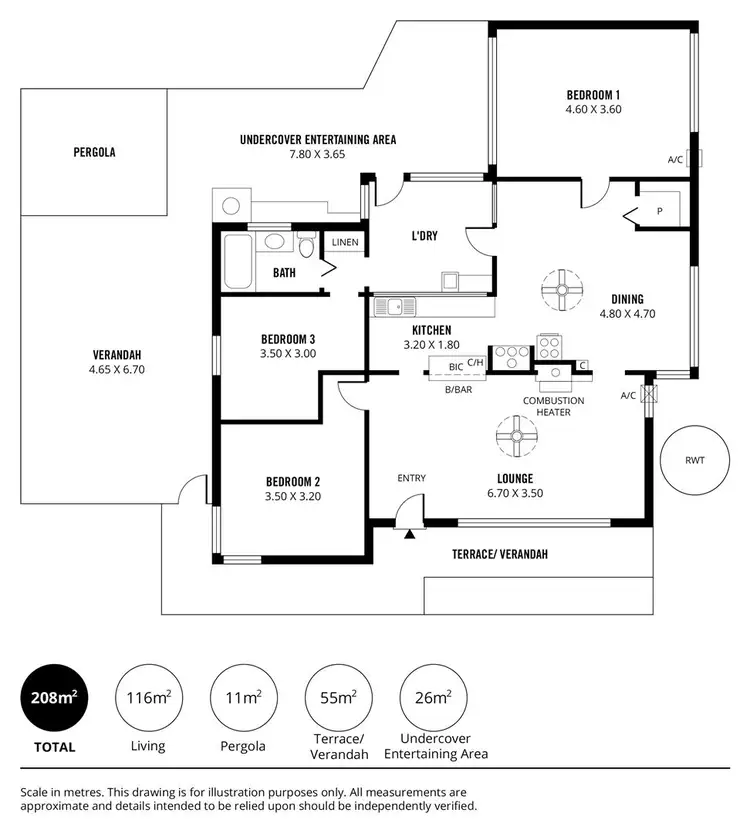 Floorplan of Homely house listing, 19 Cambridge Street, Port Noarlunga South SA 5167