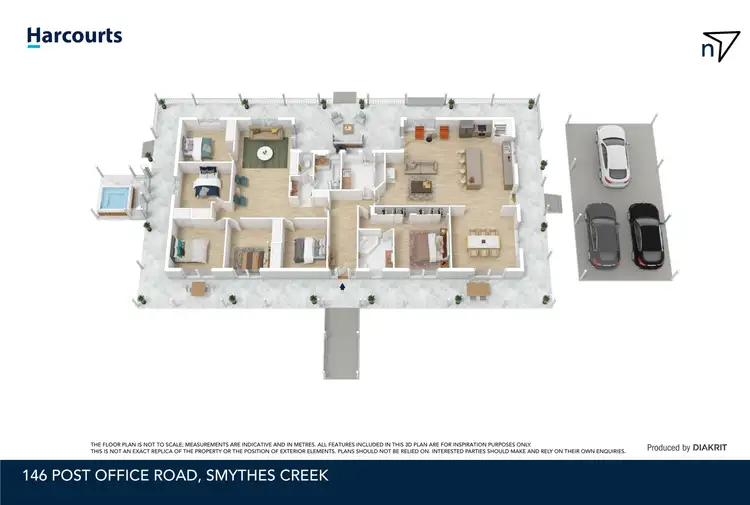 Floorplan of Homely house listing, 146 Post Office Road, Smythes Creek VIC 3351