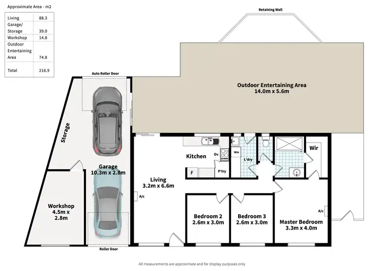 Floorplan of Homely house listing, 8 Melfort Road, Huntfield Heights SA 5163