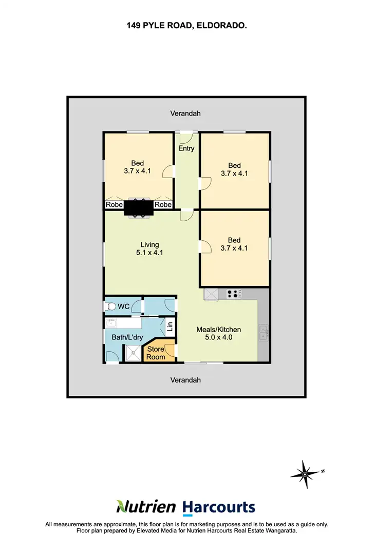 Floorplan of Homely rural property listing, 149 Pyle Road, Eldorado VIC 3746