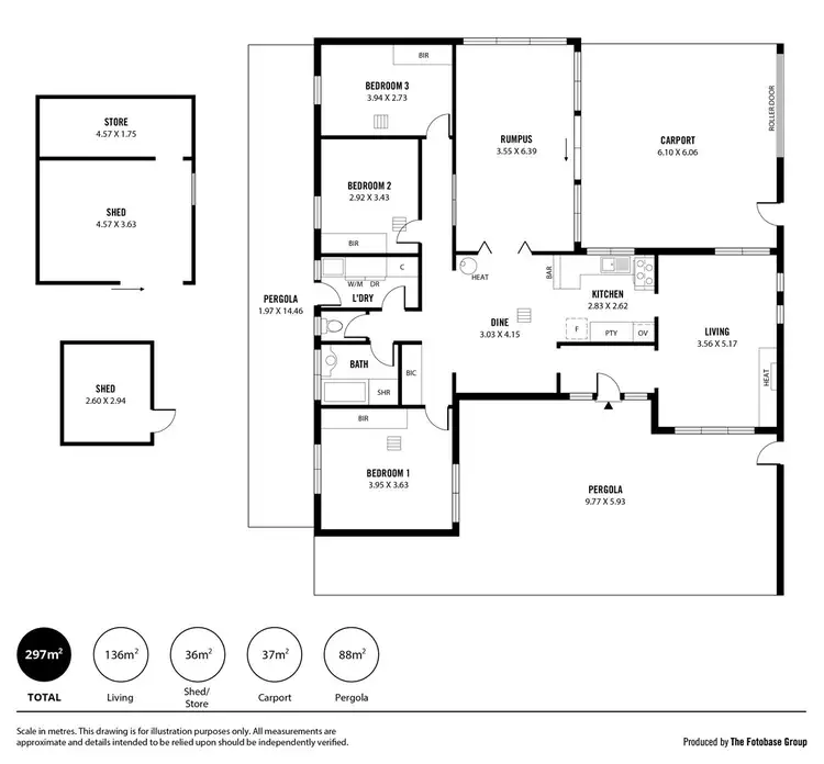 Floorplan of Homely house listing, 18 Riordan Street, Morphett Vale SA 5162