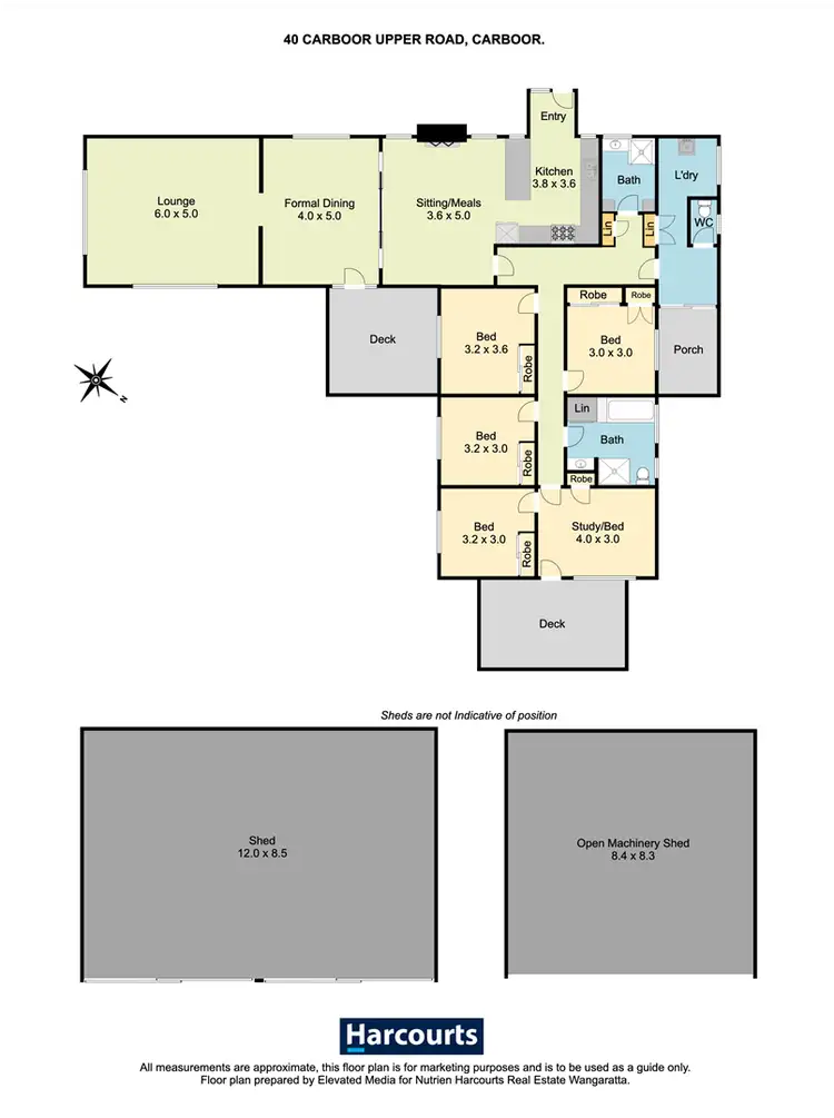 Floorplan of Homely house listing, 40 Carboor Upper Road, Carboor VIC 3678