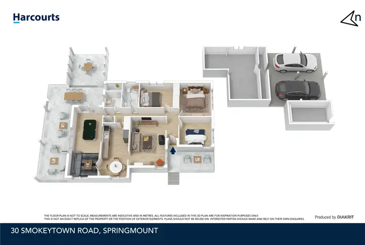 Floorplan of Homely house listing, 30 Smokeytown Road, Springmount VIC 3364