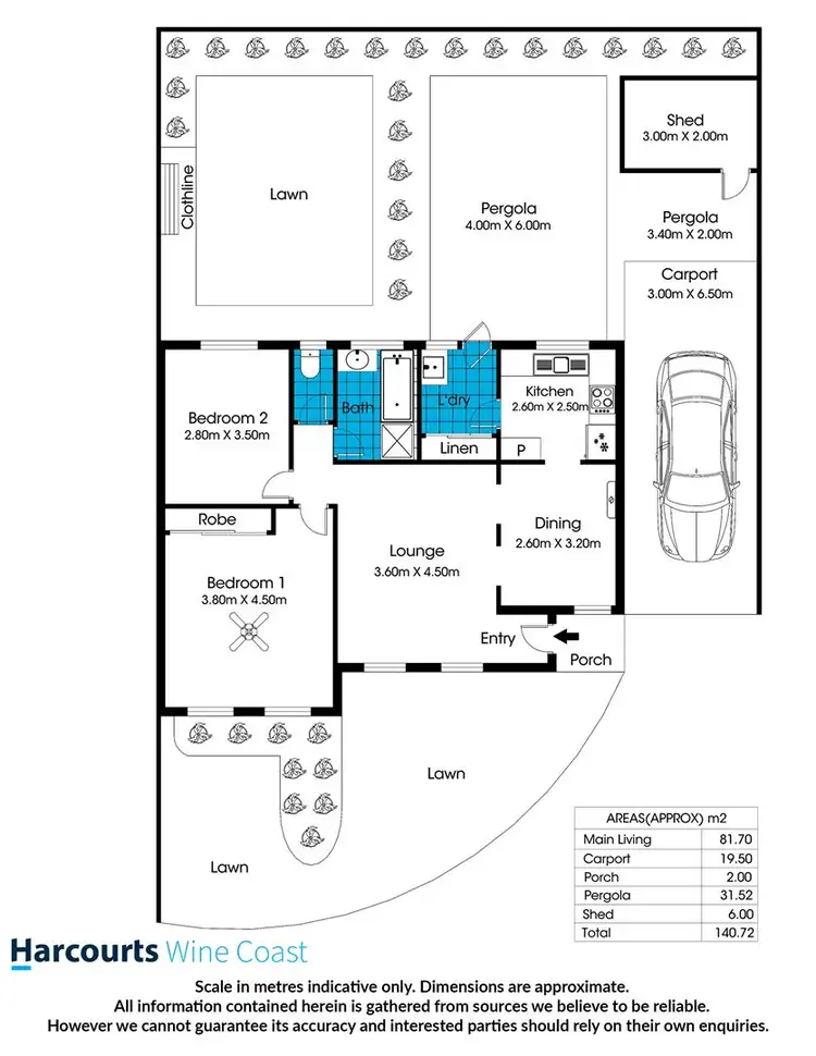 Floorplan of Homely unit listing, 5/2 Woodcock Place, Morphett Vale SA 5162